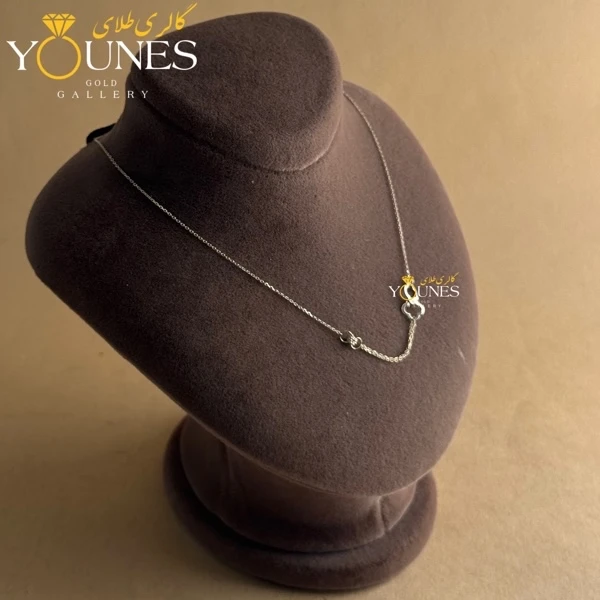 گردنبند طلا ونکلیف حلقه و گوی